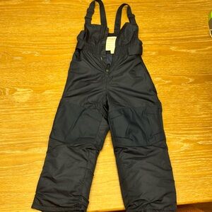 EUC navy blue snow bibs by Cat and Jack